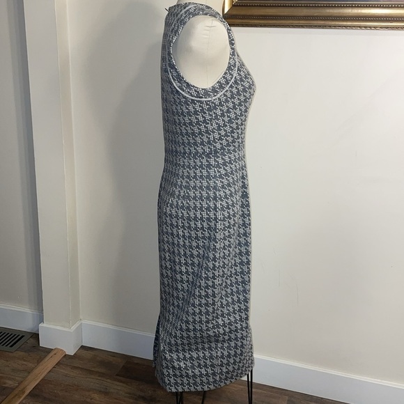 NWT Donna Morgan Sleeveless Dress/Sheath. Gray & White Houndstooth Pattern. SZ10 - Picture 8 of 13